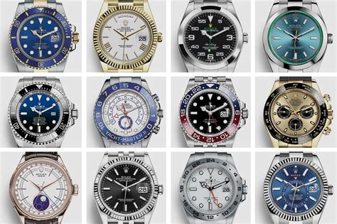 rolex lista nomi|rolex all models.